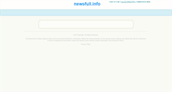 Desktop Screenshot of newsfull.info